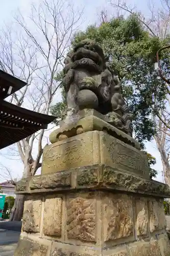 熊野福藏神社の狛犬