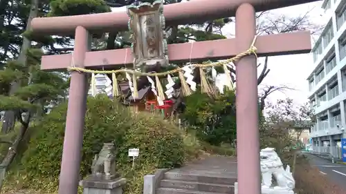 金岡八幡宮の鳥居