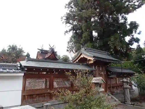 宗我坐宗我都比古神社の山門・神門