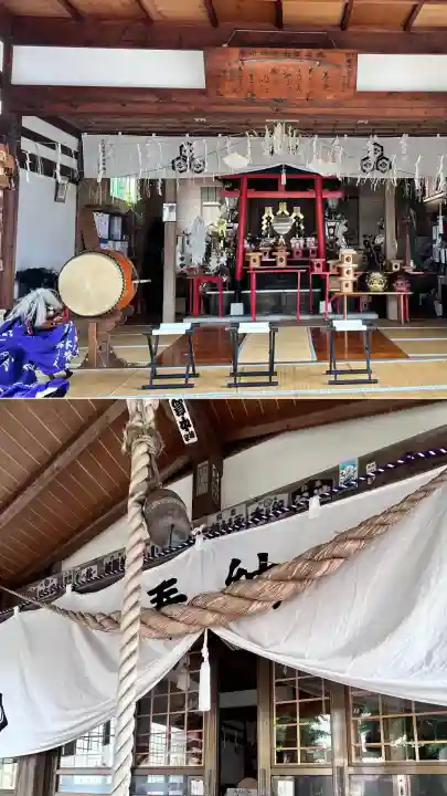 函館厳島神社の本殿・本堂