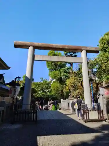 五條天神社の鳥居