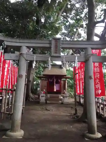 鶴嶺八幡宮の鳥居