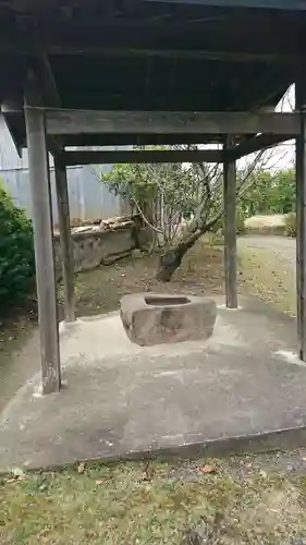 佐沼羽黒神社の手水舎
