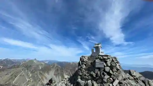 穂高神社嶺宮(長野県)