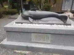 藁園神社の狛犬