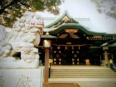 穴八幡宮の本殿・本堂