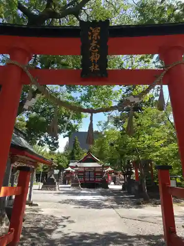 深志神社の鳥居