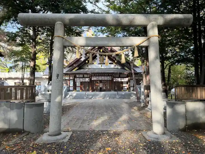新琴似神社の鳥居