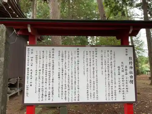 石鳥谷熊野神社の歴史