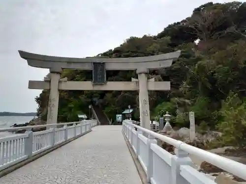 八百富神社の鳥居