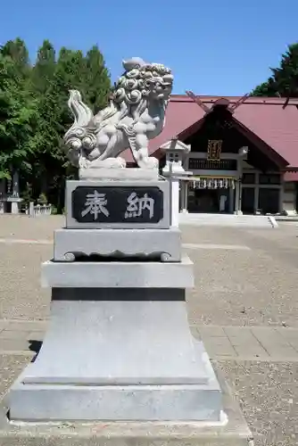 當麻神社の狛犬