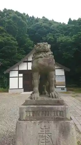 函館八幡宮の狛犬