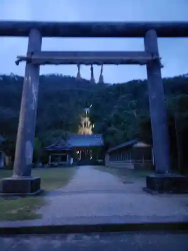 洲崎神社の鳥居