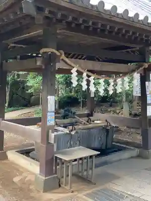 岩槻久伊豆神社の手水舎