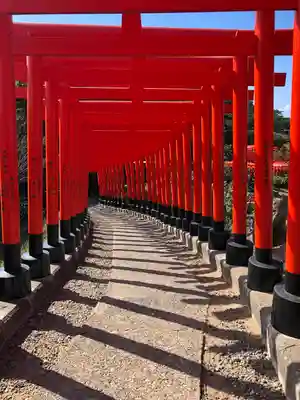 高山稲荷神社の鳥居