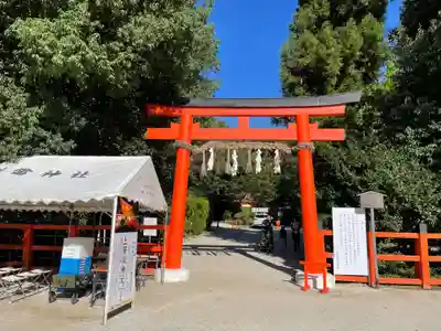 賀茂別雷神社(上賀茂神社)の鳥居