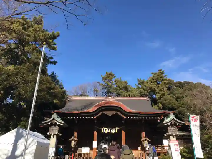 玉川神社の本殿・本堂