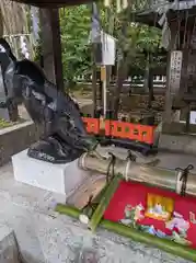 護王神社の手水