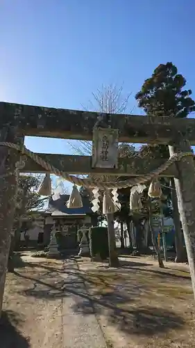 鹿島神社の鳥居