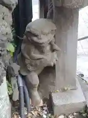 叶神社 (西叶神社)の狛犬