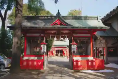 馬橋稲荷神社の山門・神門