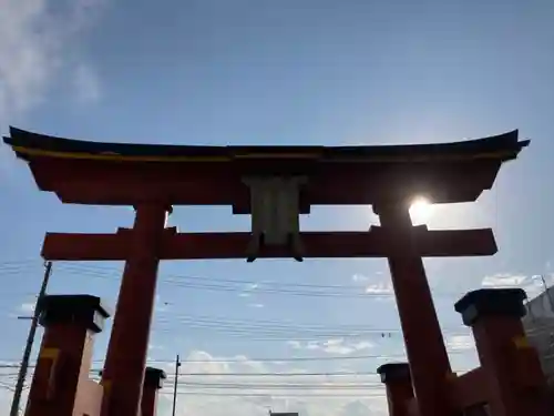 海神社の鳥居