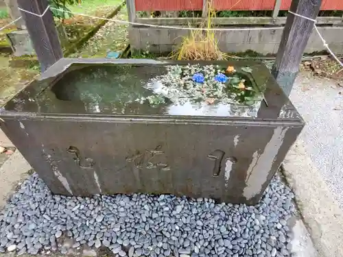 前玉神社の手水