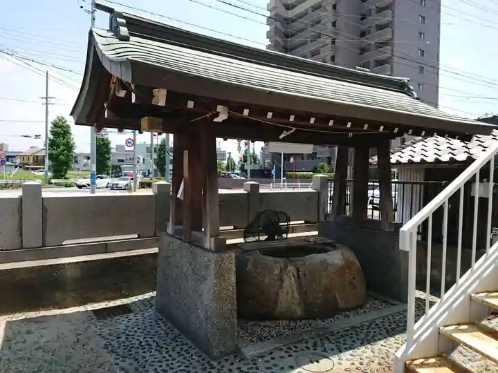 神明社(稲永)の手水舎