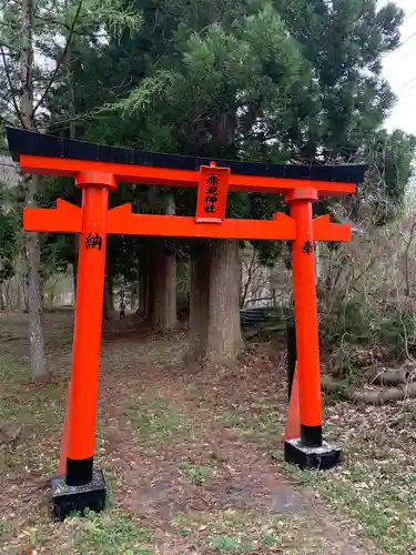 赤瀧神社の鳥居