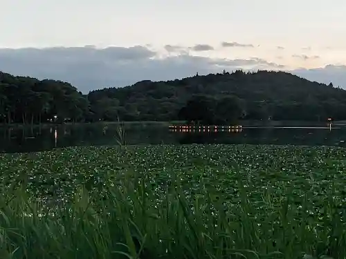 南湖神社の周辺