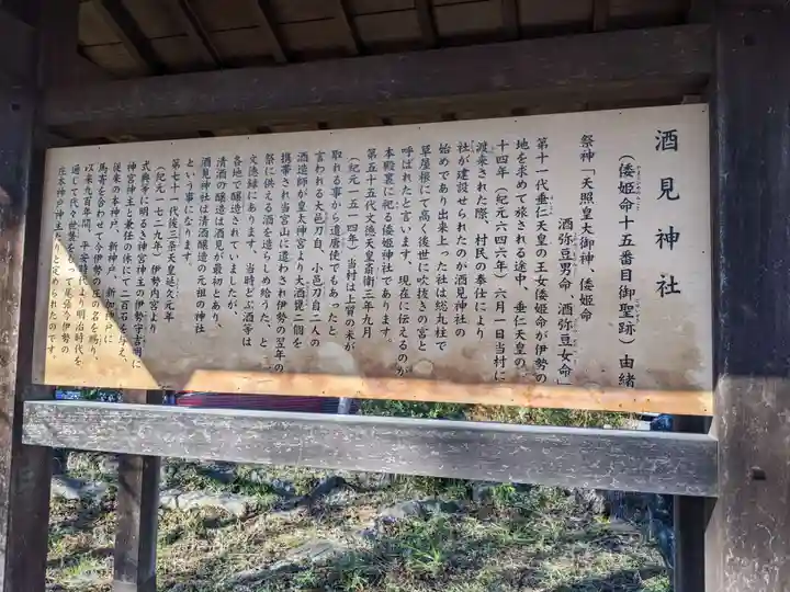 酒見神社の歴史