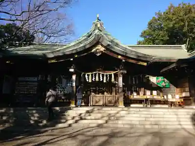 検見川神社の本殿・本堂