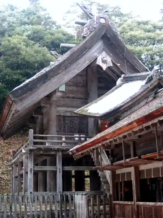 神魂神社の本殿・本堂