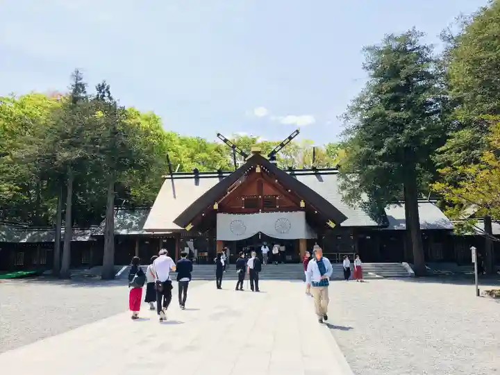 北海道神宮の本殿・本堂