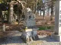 白河神社の狛犬
