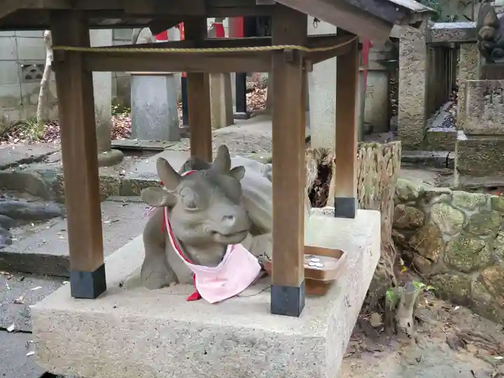 芦屋神社の狛犬