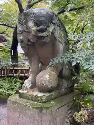 高幡不動尊 金剛寺の狛犬