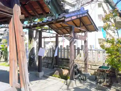 神明社（南押切神明社）の手水舎