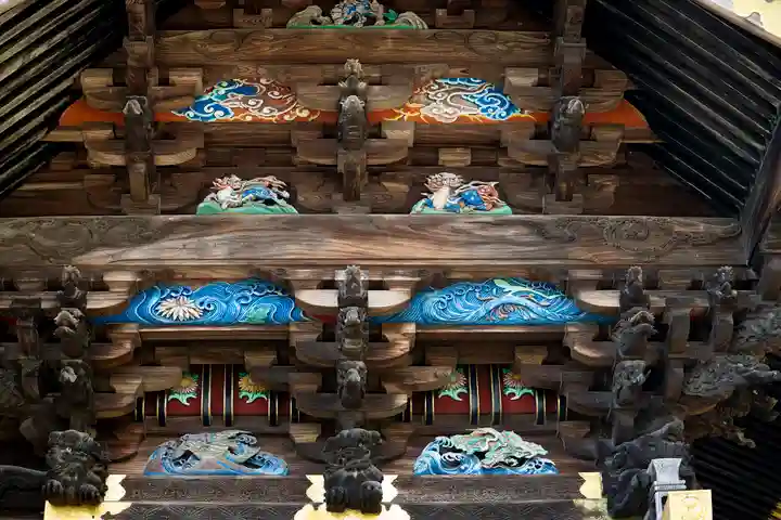 板倉雷電神社の芸術