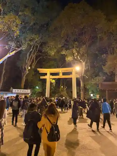 明治神宮の鳥居