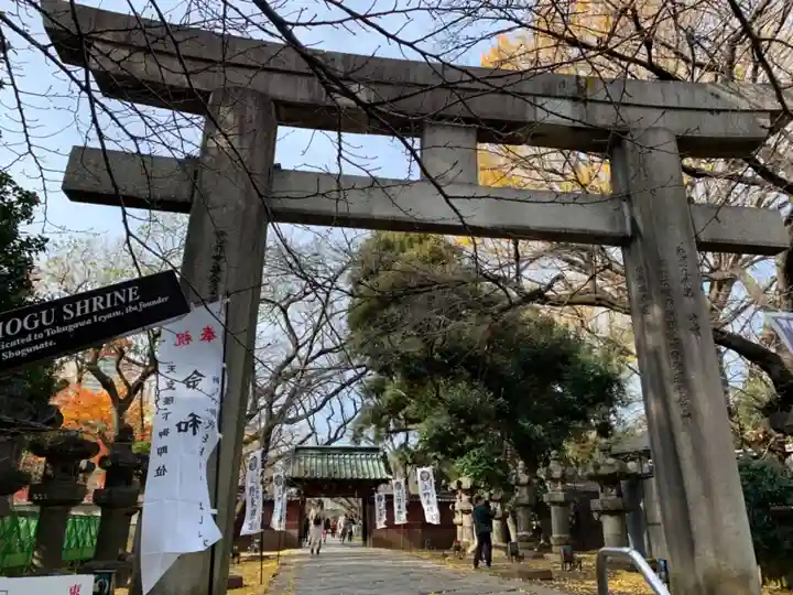 上野東照宮の鳥居