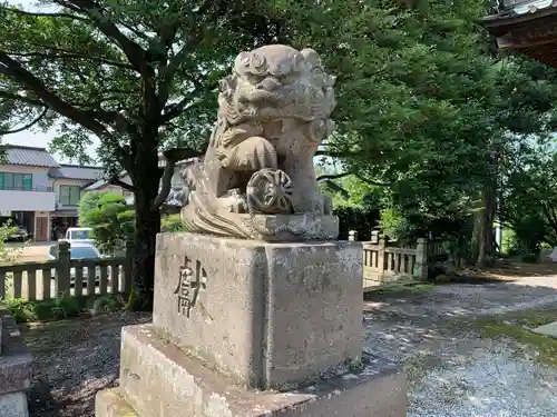  高鳥天満宮の狛犬