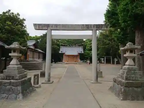 神明社の鳥居