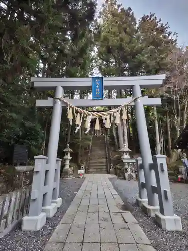 相馬中村神社の鳥居