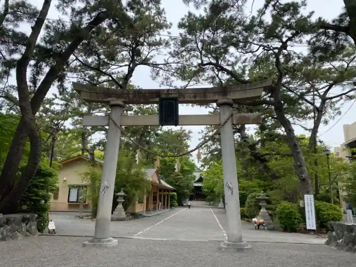 浜松八幡宮の鳥居