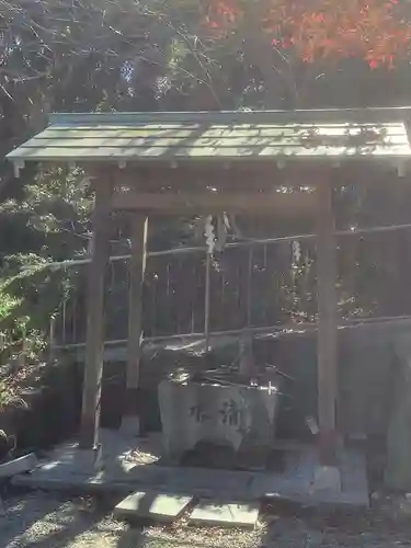 十二神社の手水舎