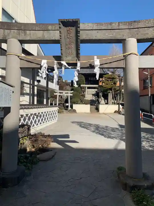 浅間神社の鳥居