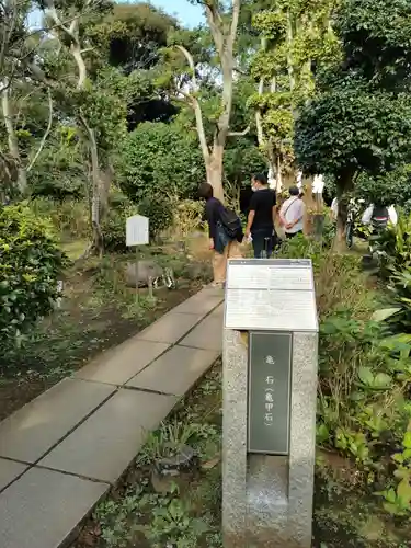 江島神社の庭園