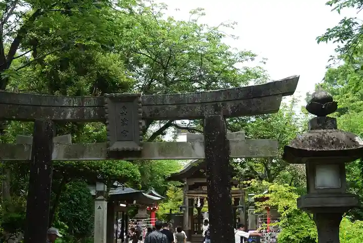 江島神社の鳥居
