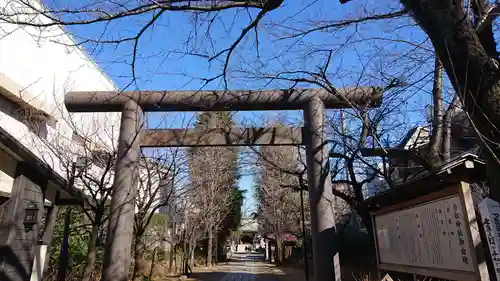 亀戸 香取神社の鳥居